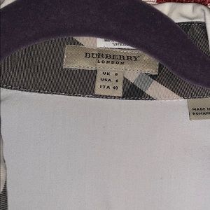 Burberry blouse